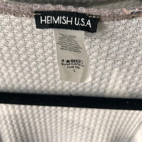 Gray Star Patterned Cardigan - Picture 3 of 3